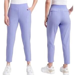 NWT Athleta Brooklyn Mid-Rise Ankle Pants Periwinkle Travel Comfort Size 4